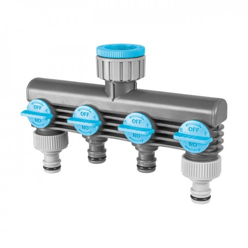 Кран Разклонител 4-пътен Cellfast Quaternary distributor IDEAL™-3/4-1