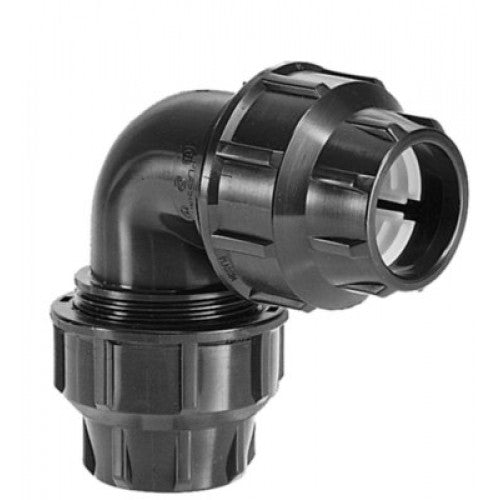 Коляно за тръба HDPE PN10 BLACK