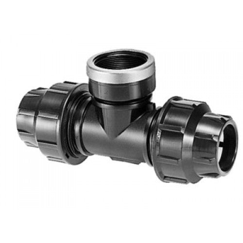 Тройник за тръба HDPE с вътрешна резба PN6