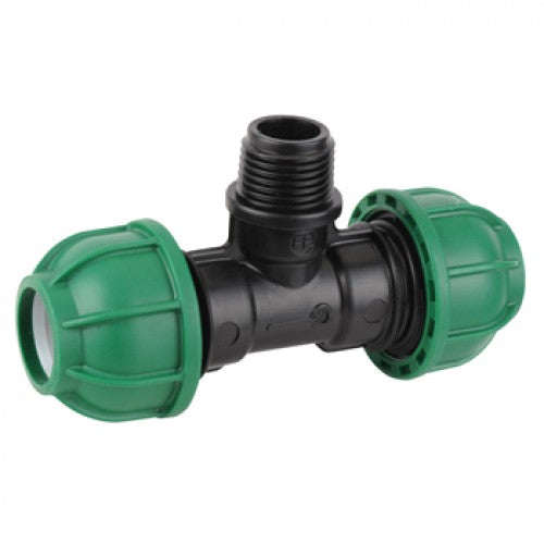 Тройник за тръба HDPE с външна резба PN10